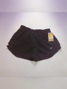 Nike Dri-FIT Womens Black 3" Tempo Lined Running Shorts Size Small NWT